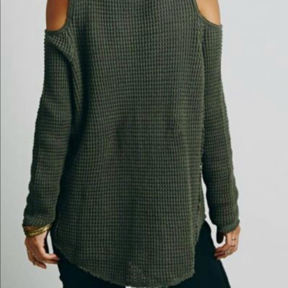 Free People Cold Shoulder Thermal - Picture 2 of 4